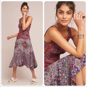Anthropologie Maeve Violette dress